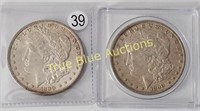 1890 Morgan Dollar, AU (2) Coins
