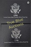 1998 US Mint Silver Premier Sets (2)