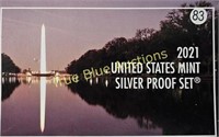 252021 US Mint Silver Proof Set
