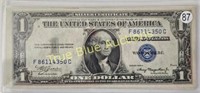 1935 1.00 Silver Certificates, (5) Total Bills