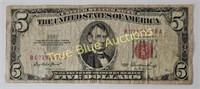 1953 5.00 Red Note
