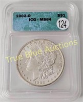 1902o Morgan Dollar, MS64 ICG