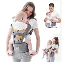 Bellababy Carrier Hip Seat  3-36 Month  Grey