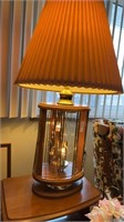 Glass light up lamp