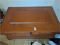 37" x 16" wooden chest