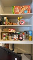 Spice and snack cabinet