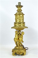 French Figural Lamp