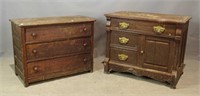 Two Victorian Dressers