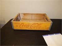 Vintage Coca Cola Yellow Pop Case