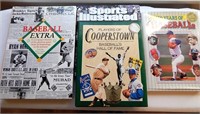 Collection of Baseball Coffee Table Books