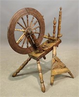 19th c. Flax Wheel