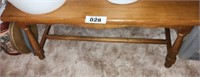 36 X 16 EARLY AMERICAN STYLE COFFEE TABLE
