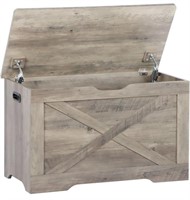 TIMBERER WOODEN STORAGE CHEST (ACTUALLY WHITE)