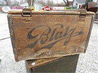 Early Pre- Prohibition Blatz Beer Crate / Box