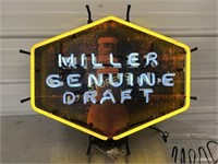 Miller Genuine Draft Illuminated Sign
