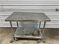 4' x 30" S/S Work Table