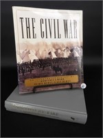 LOT (2) Civil War Coffe Table Books