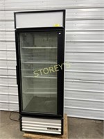 True Single Glass Door Upright Cooler - DGM26