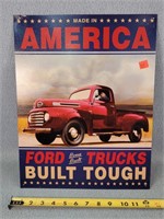 12x16 Ford Pickup Tin Picture
