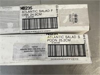 12 NEW Atlantic Salad Spoons & 12 Salad Forks