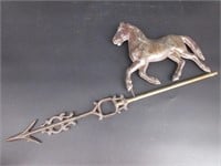 Early Casy Iron Weathervane w/ Horse