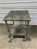 28 x 30 All S/S Welded Work Table