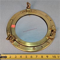 11" Brass Boat Portal Mirror