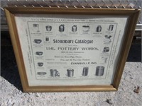 UHL Pottery Stoneware Catalog Poster