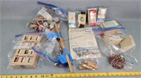 Vintage Sewing Items & New Spools of Thread
