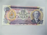 1971 UNCIRCULATED $10 BILL