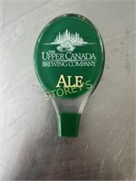 Upper Canada Brewing Ale Clear Tap Handle