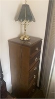 Chester drawers and lamp