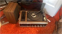 Record player with 8 track