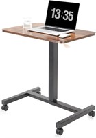 CLATINA Desk 28x19 Adjustable  Brown