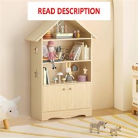 Dollhouse Bookshelf  Wood Toy Storage