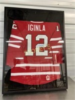 Team Canada Signed Iginla Jersey Shadow