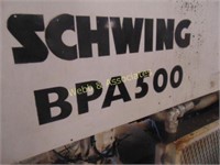 Schwing BPA 500 gunite machine with pintle hitch