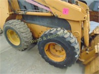 Case 60XT skid steer with smooth bucket,