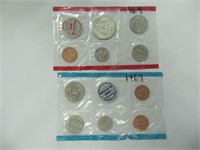 USA 1969 UNCIRCULATED MINT COINS