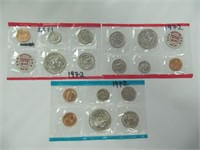 USA 1972 UNCIRCULATED MINT COINS