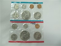 USA 1973 UNCIRCULATED MINT COINS