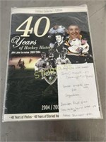 Lomond Knights LE Hockey History w/ Autographs