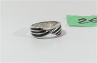 Silver Ring, Size 8.25