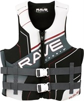 Rave Sports Unisex Vest  Black/White  S/M