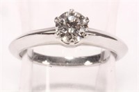 Tiffany & Co 0.55ct Diamond Engagement Ring,