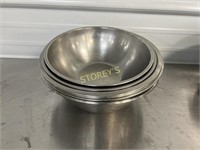 9 Med. S/S Mixing Bowls