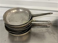 6 Frying Pans - 10"