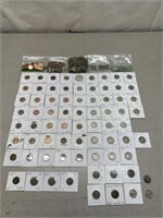 Assortment of US coins