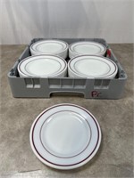 Corning Decor catering 9 inch dinner plates with
