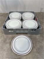 Corning Decor catering 9 inch dinner plates with